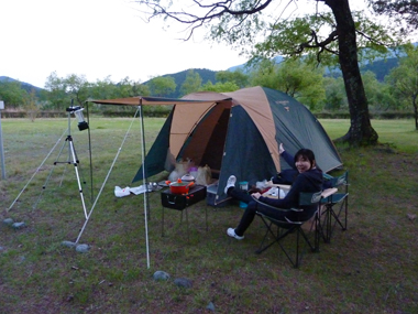 くのわき親水公園キャンプ場