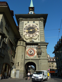 ベルン市の時計塔