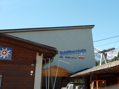 シルトホルン展望台ロープウェー