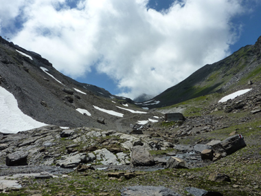 スイスのトレッキング風景