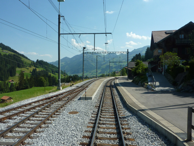 改札のないスイスの駅