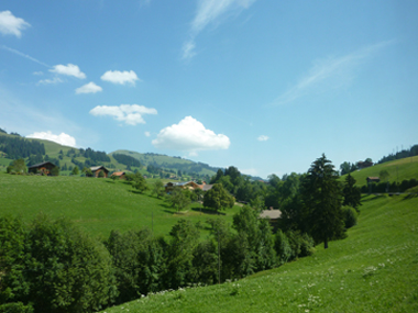 スイスの景色